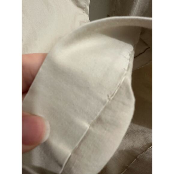 Liz by Liz Claiborne Champagne Beige Work Pants Slacks Office 10P Snap Pockets - Picture 9 of 9